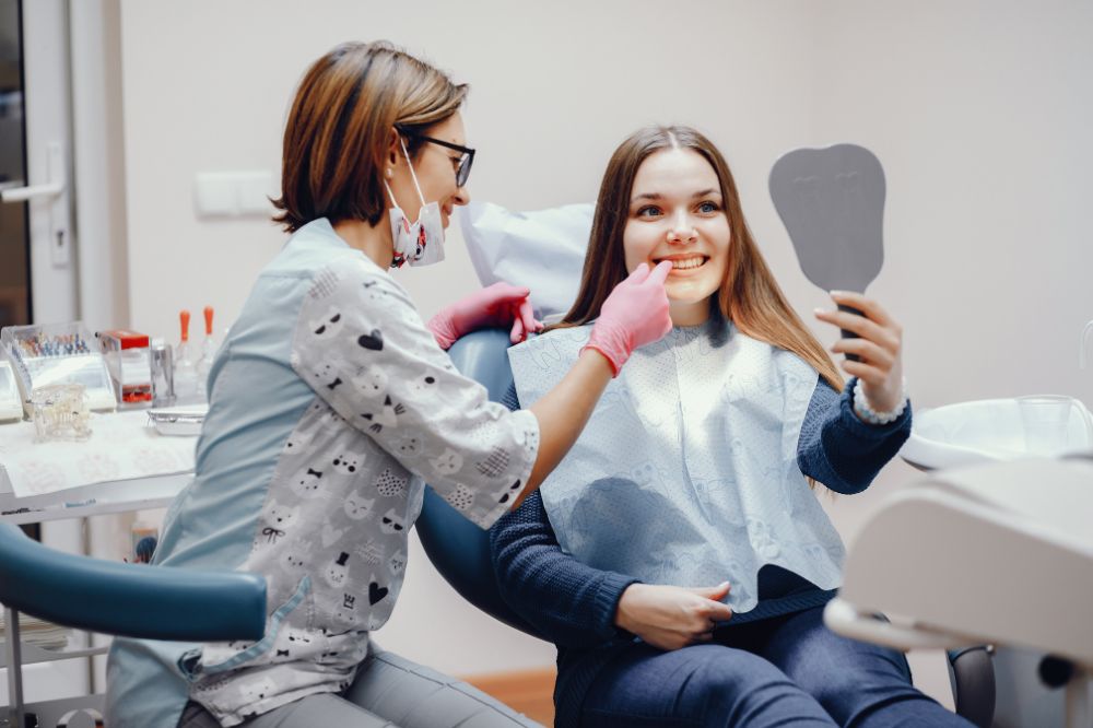 dental crown in a Red Deer dental office