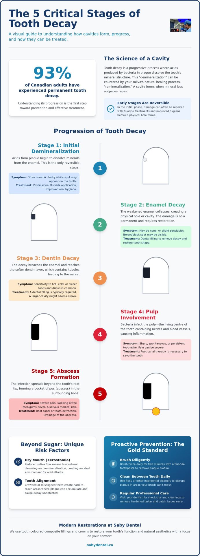 The 5 Stages of Tooth Decay: A Comprehensive Guide to Prevention and Treatment